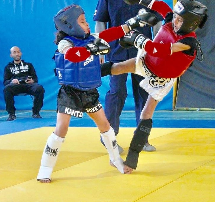 Débardeur Muay Thai Cat - Boxe Thaïlandaise Enfants Chat Kickboxing